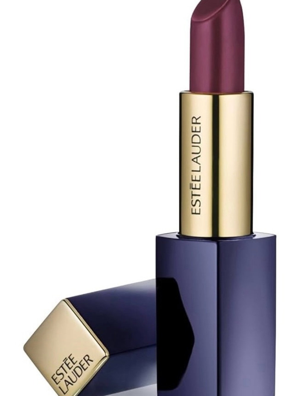 New Sealed Estee Lauder Satin Lipstick in Deep Plum 450 Lip Stick